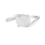 Bague en argent et opale welo