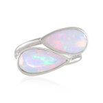 Bague en argent et opale welo aaa (de melo essence)