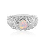 Bague en argent et opale welo (de melo essence)