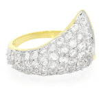 Bague en argent et topaze blanche Bague en argent et topaze blanche