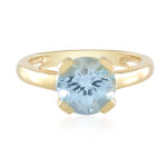 Bague en argent et topaze bleu ciel Bague en argent et topaze bleu ciel