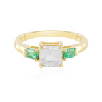 Bague en argent et zircon (adela silber)