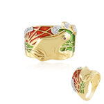 Bague en argent et zircon (adela silber)