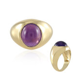 Bague pour homme en argent et amthyste de zambie