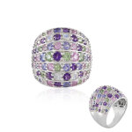Bague en or et améthyste (km by juwelo) Bague en or et améthyste (km by juwelo)