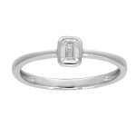 Bague en or et diamant si1 (h) (cirari)