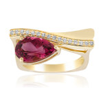 Bague en or et grenat de tanga (de melo gold)