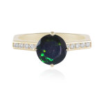 Bague en or et opale mezezo (de melo gold)