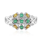 Bague en or et saphir jaune (suhana)