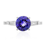 Bague en or et tanzanite aaa (cirari)
