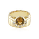 Bague en or et tanzanite jaune non chauffée (adela gold) Bague en or et tanzanite jaune non chauffée (adela gold)