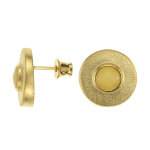 Boucles d'oreilles en argent et ambre baltique (monosono collection)