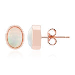 Boucles d'oreilles en argent et opale welo (adela silber)