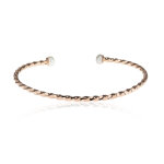 Bracelet en argent et perle de culture d'eau douce (joias do paraso)