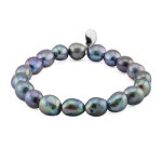 Bracelet en argent et perle de culture d'eau douce mystique (tpc)