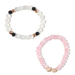 Bracelet et lave noire (riya)
