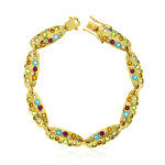 Bracelet en or et citrine (custodana)