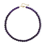Collier en argent et amthyste