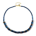 Collier en argent et hmatite mystique