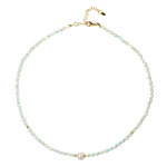 Collier en argent et perle blanche de culture d'eau douce