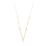 Collier en argent et perle blanche de culture d'eau douce