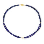 Collier en argent et perle blanche de culture d'eau douce (adela silber)