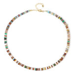 Collier en argent et ?il de tigre