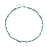 Collier en argent et turquoise