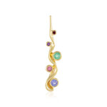Pendentif en argent et tanzanite (monosono collection)