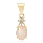 Pendentif en or et opale de coober pedy