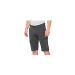 100% ridecamp shorts, charcoal
