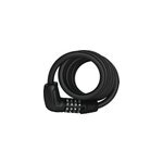 Abus 6512c tresor combination bike cable lock, black