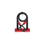 Antivol en u abus ultimate 420 (avec câble), black / red Antivol en u abus ultimate 420 (avec câble), black / red