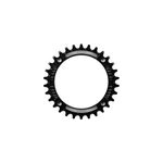 Bague de blocage hope retainer narrow wide, black Bague de blocage hope retainer narrow wide, black