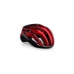 Casque route met trenta (mips), black / red