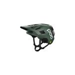 Casque vtt poc kortal race mips 0, epidote green / uranium black metallic / matt