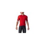 Castelli entrata vi short sleeve jersey, red / bordeaux / ivory