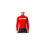 Castelli raddoppia 3 jacket, red / silver reflex Castelli raddoppia 3 jacket, red / silver reflex