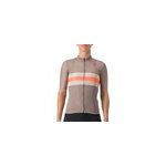 Castelli women's velocissima squadra jersey, coca / coral / grey