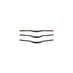 Cintre relev nukeproof horizon v2 (alliage, 31, 8 mm), black / red