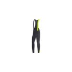Cuissard long  bretelles gore wear c5 + (thermique), black / neon yellow