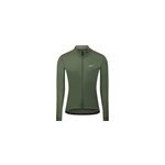 Dhb blok classic thermal softshell jacket, thyme