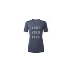 Dhb trail women's short sleeve drirelease tee, mood indigo