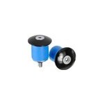 Embouts de cintre lifeline alliage screw in, black