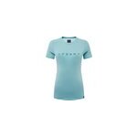 F�hn womens sun protection short sleeve tee, light blue