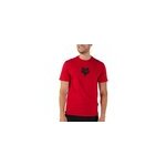 Fox racing fox head short sleeve premium t - shirt, flame red