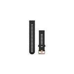 Garmin 20mm quick release silicone watch band, rose gold