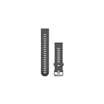 Garmin 20mm quick release silicone watch band, slate