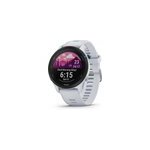 Garmin forerunner 255 music gps running watch, whitestone