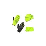 Gripgrab hi viz cycling essentials kit, yellow